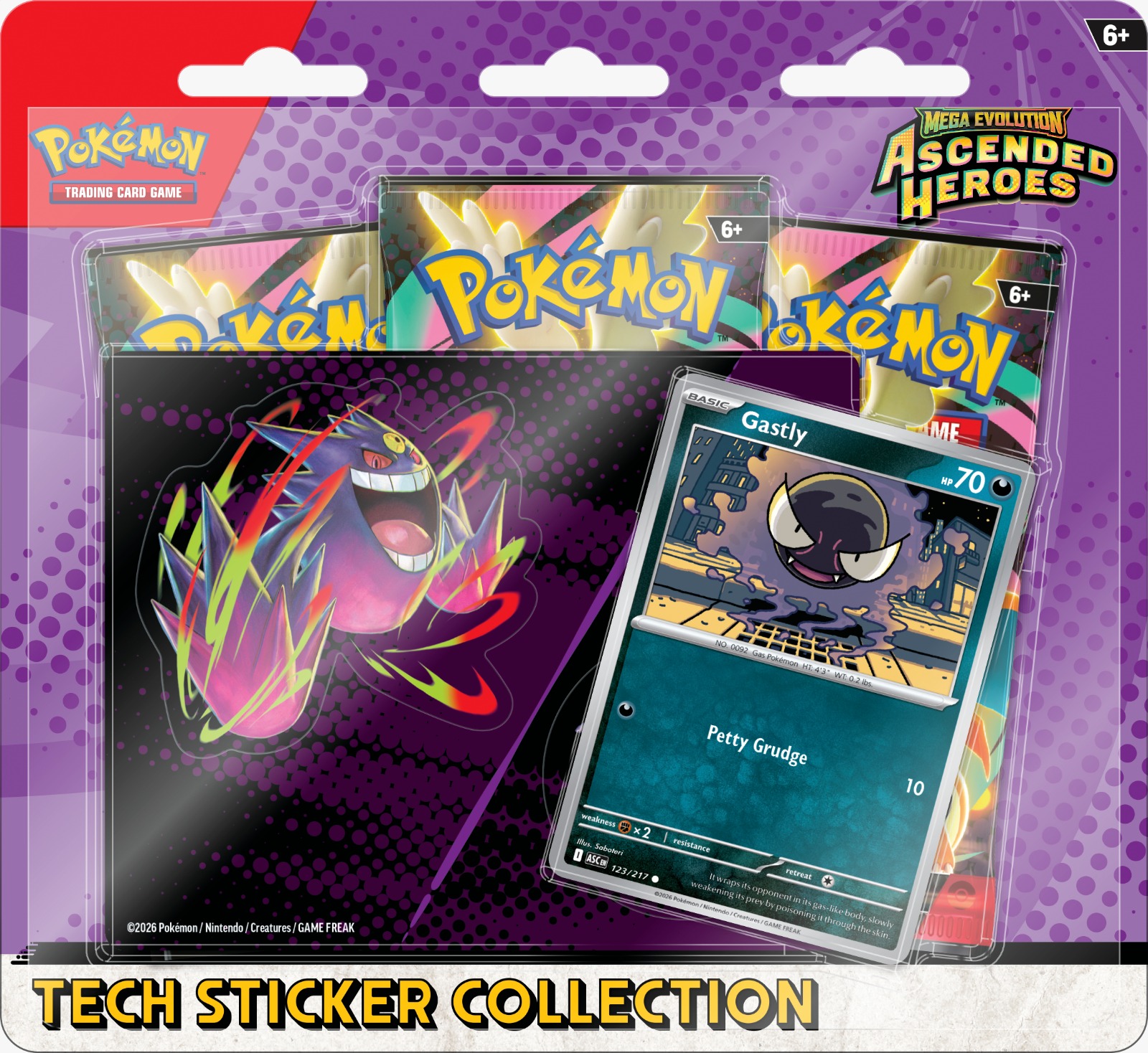TechSticker Gastly